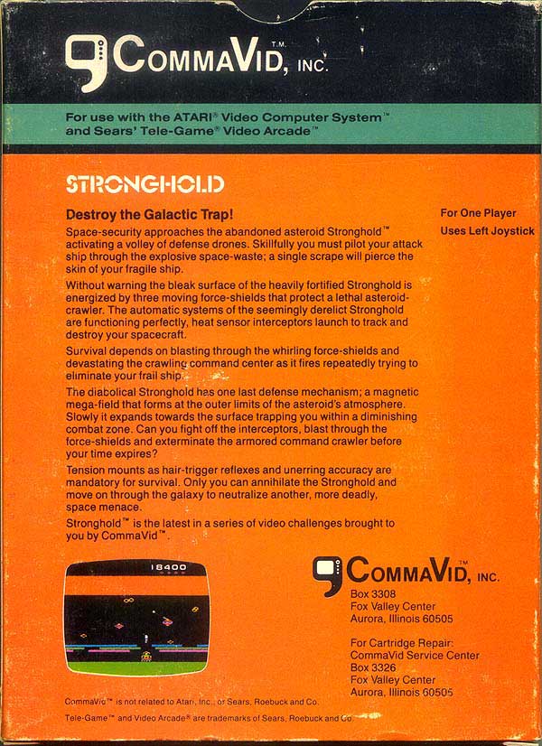 Stronghold - Box Back