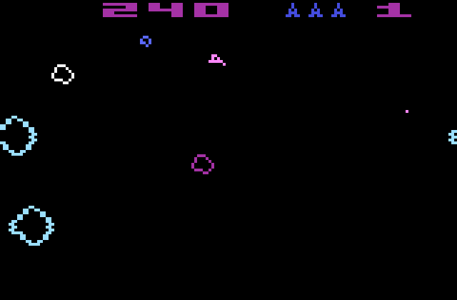 Asteroids DC+ - Hack Screenshot