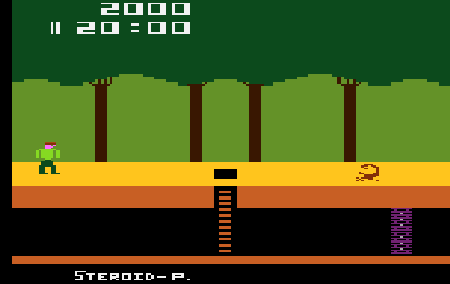 Steroid Pitfall - Hack Screenshot