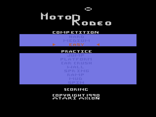 MotoRodeo - Screenshot