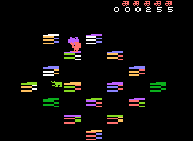 Q*bert's Qubes - Screenshot