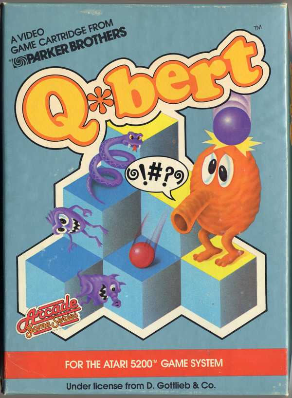 Q*bert - Box Front