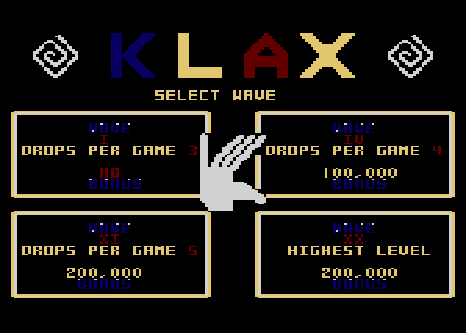 KLAX - Screenshot