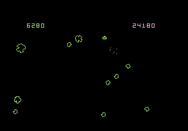 Asteroids Deluxe - Screenshot