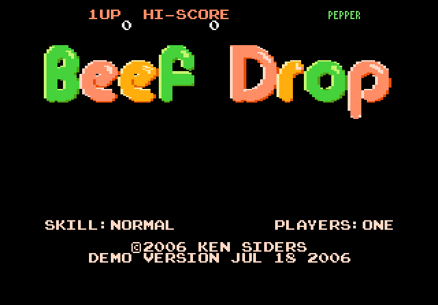 Beef Drop - Screenshot