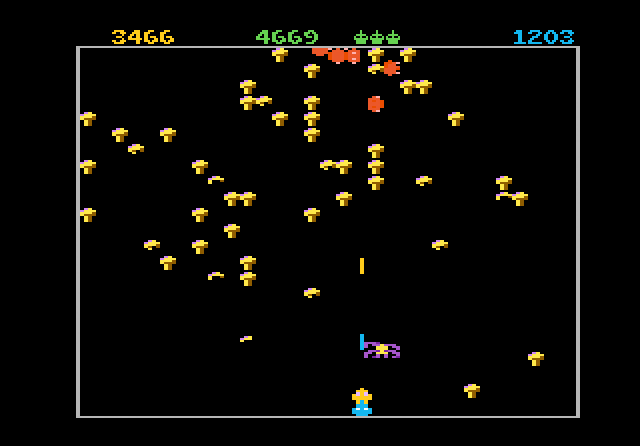 Centipede - Screenshot