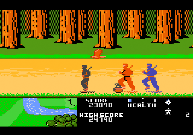 Ninja Golf - Screenshot