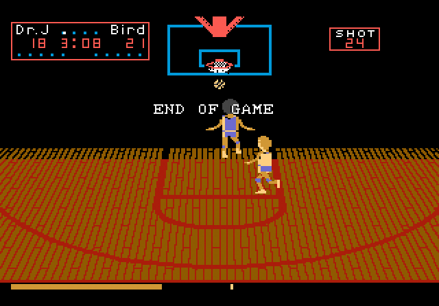 One-on-One Basketball - Screenshot