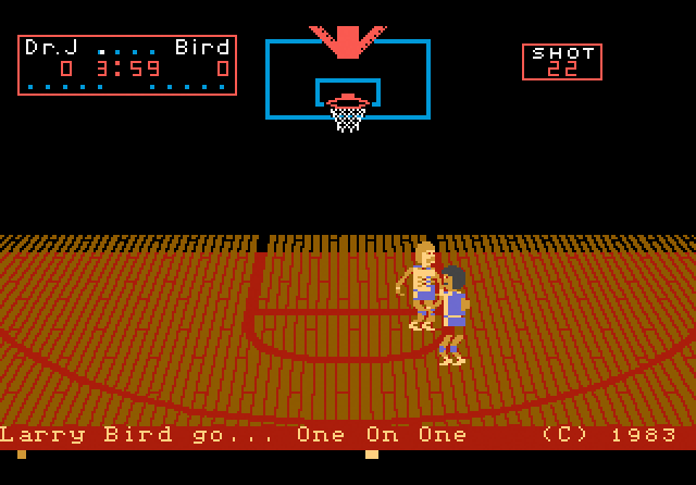 One-on-One Basketball - Screenshot