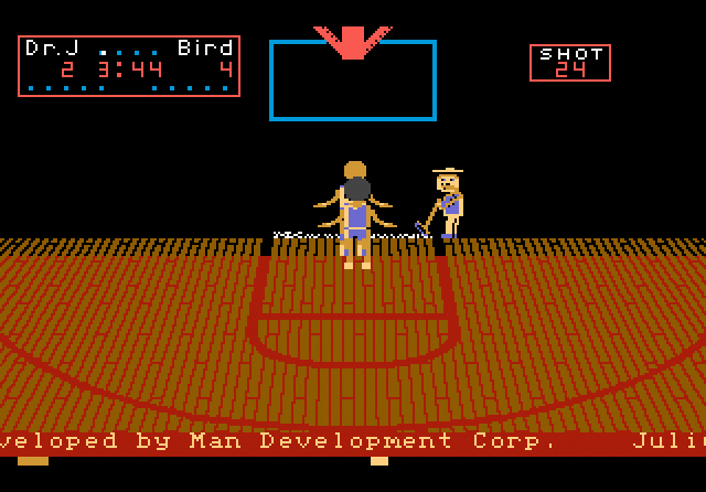 One-on-One Basketball - Screenshot