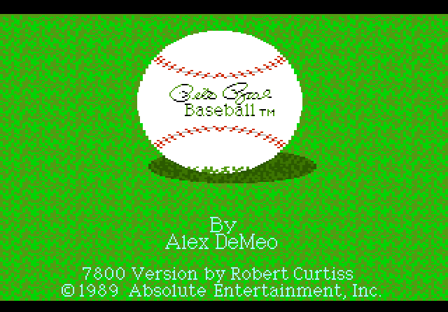 Pete Rose Baseball - Screenshot