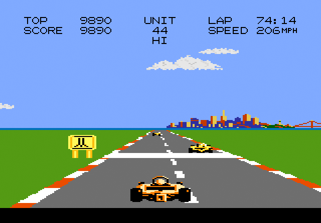 Pole Position II - Screenshot