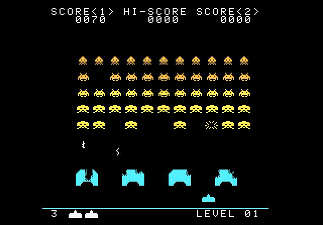 Space Invaders - Screenshot