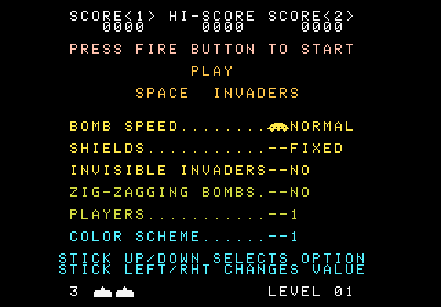 Space Invaders - Screenshot