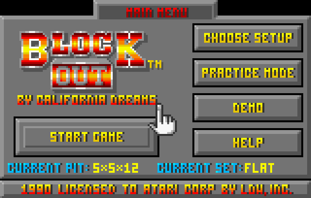 Block Out - Screenshot