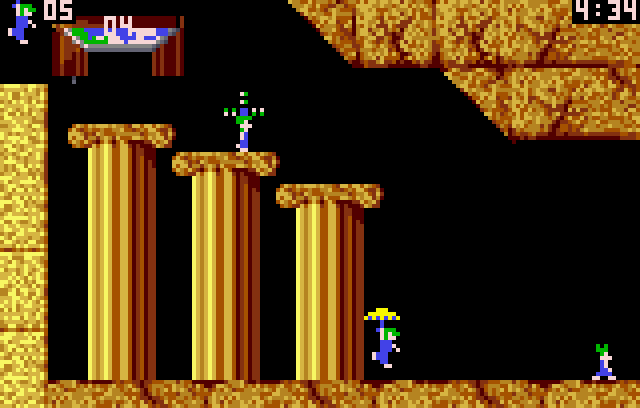 Lemmings - Screenshot