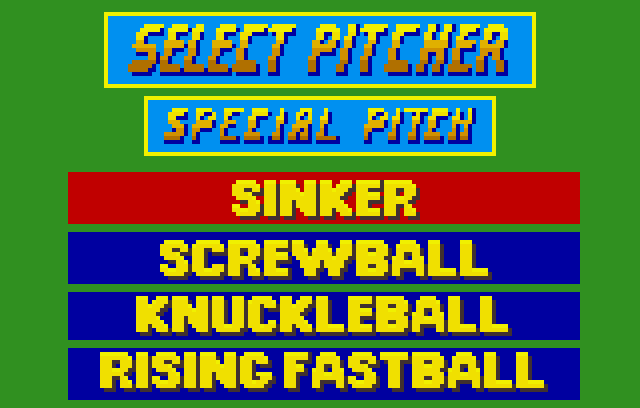 Relief Pitcher - Screenshot