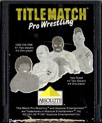 Title Match Pro Wrestling - Cartridge