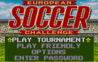 European Soccer Challenge - Screenshot